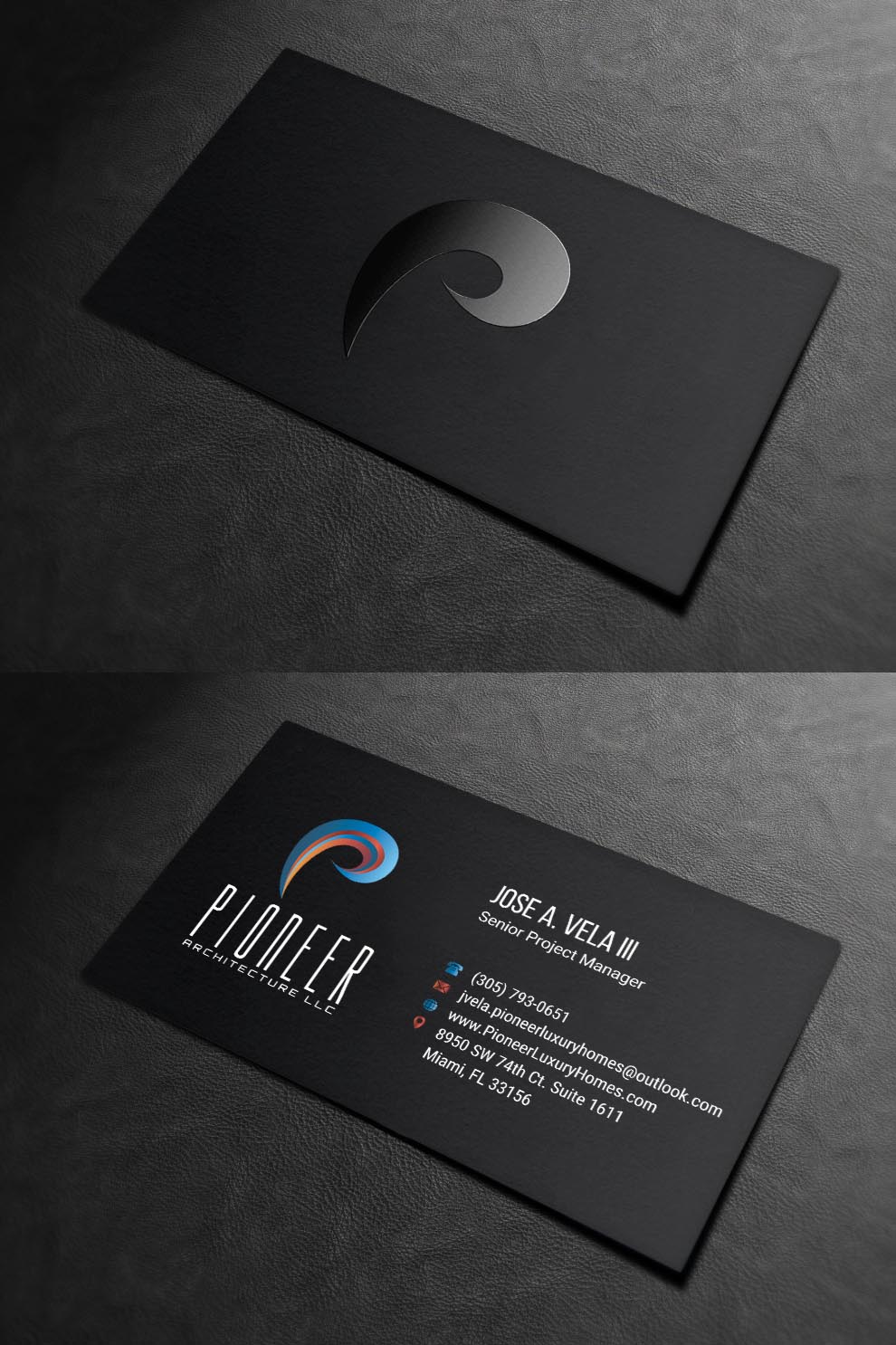 Business Card Design by INDIAN_Ashok for Pioneer Inter-Development, Inc.  | Design #19095077