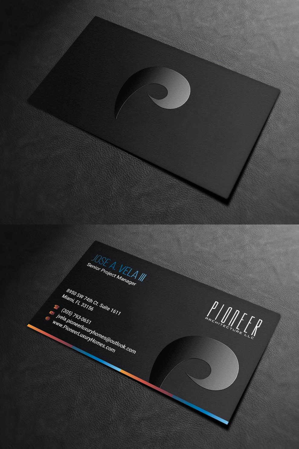 Business Card Design by INDIAN_Ashok for Pioneer Inter-Development, Inc.  | Design #19095080
