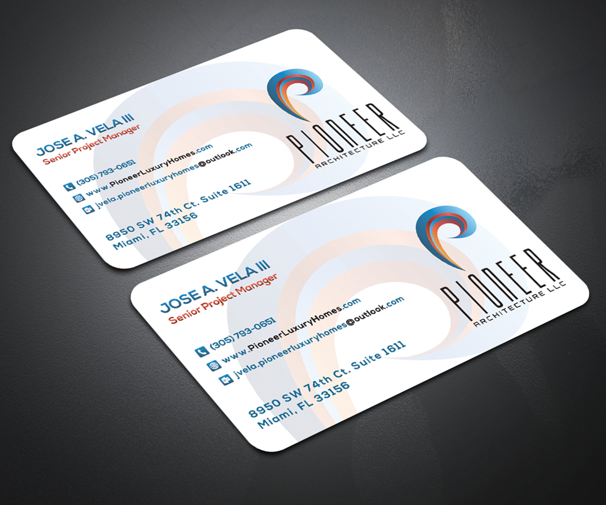 Business Card Design by Your_Design for Pioneer Inter-Development, Inc.  | Design #19093120