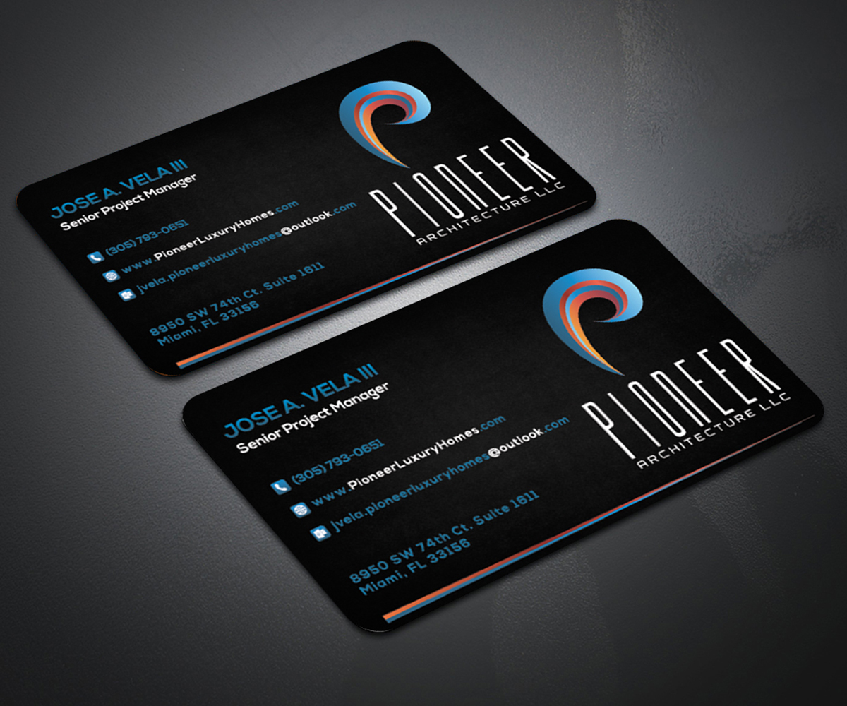 Business Card Design by Your_Design for Pioneer Inter-Development, Inc.  | Design #19096428