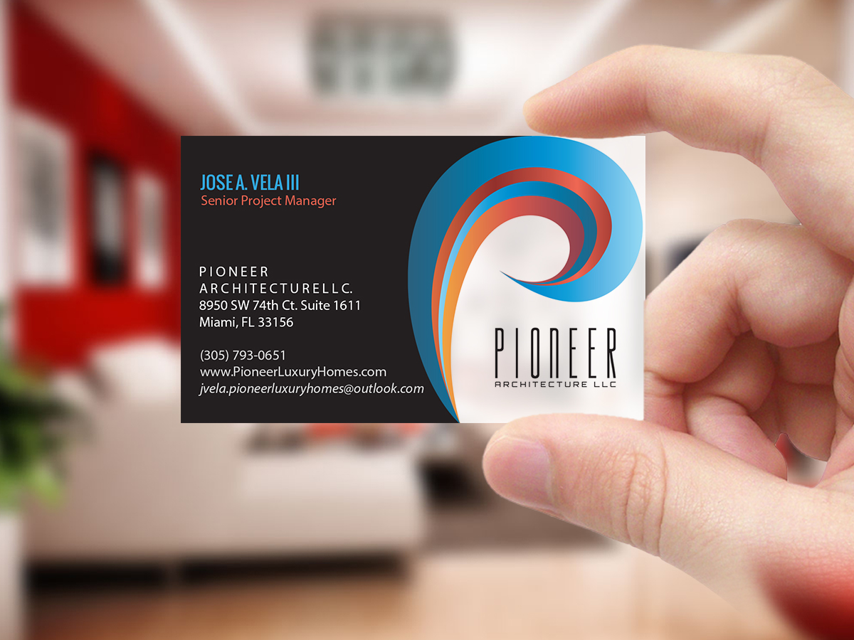 Business Card Design by Creations Box 2015 for Pioneer Inter-Development, Inc.  | Design #19098342