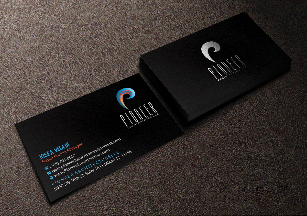 Business Card Design by Creations Box 2015 for Pioneer Inter-Development, Inc.  | Design #19098357