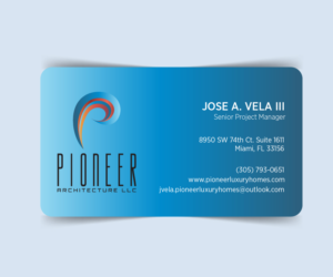 Design de Carte de Visite par Fkhri pour Pioneer Inter-Development, Inc.  | Design #19095743