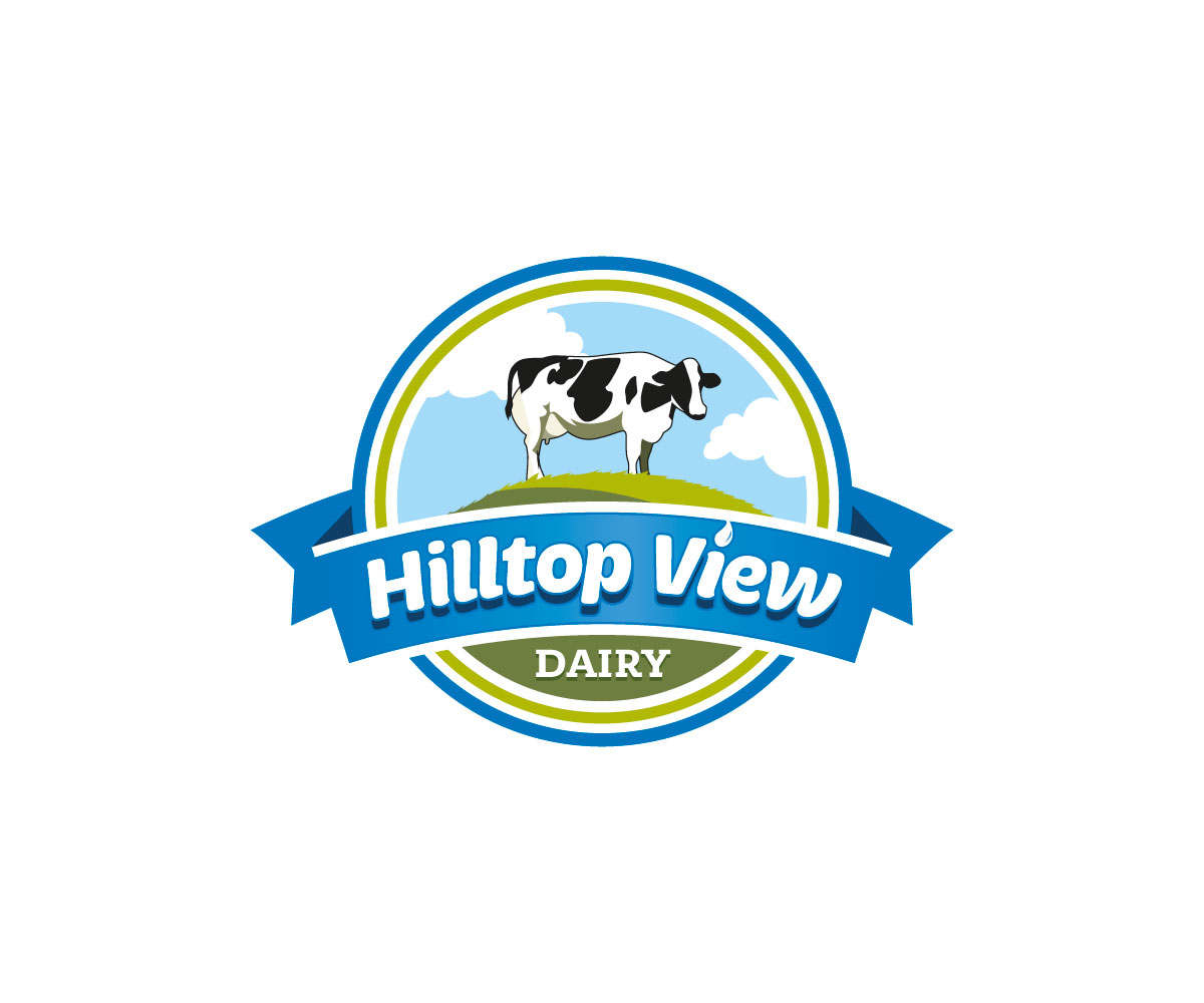 Logo Design by rum for Hilltop view Dairy  | Design #19095369