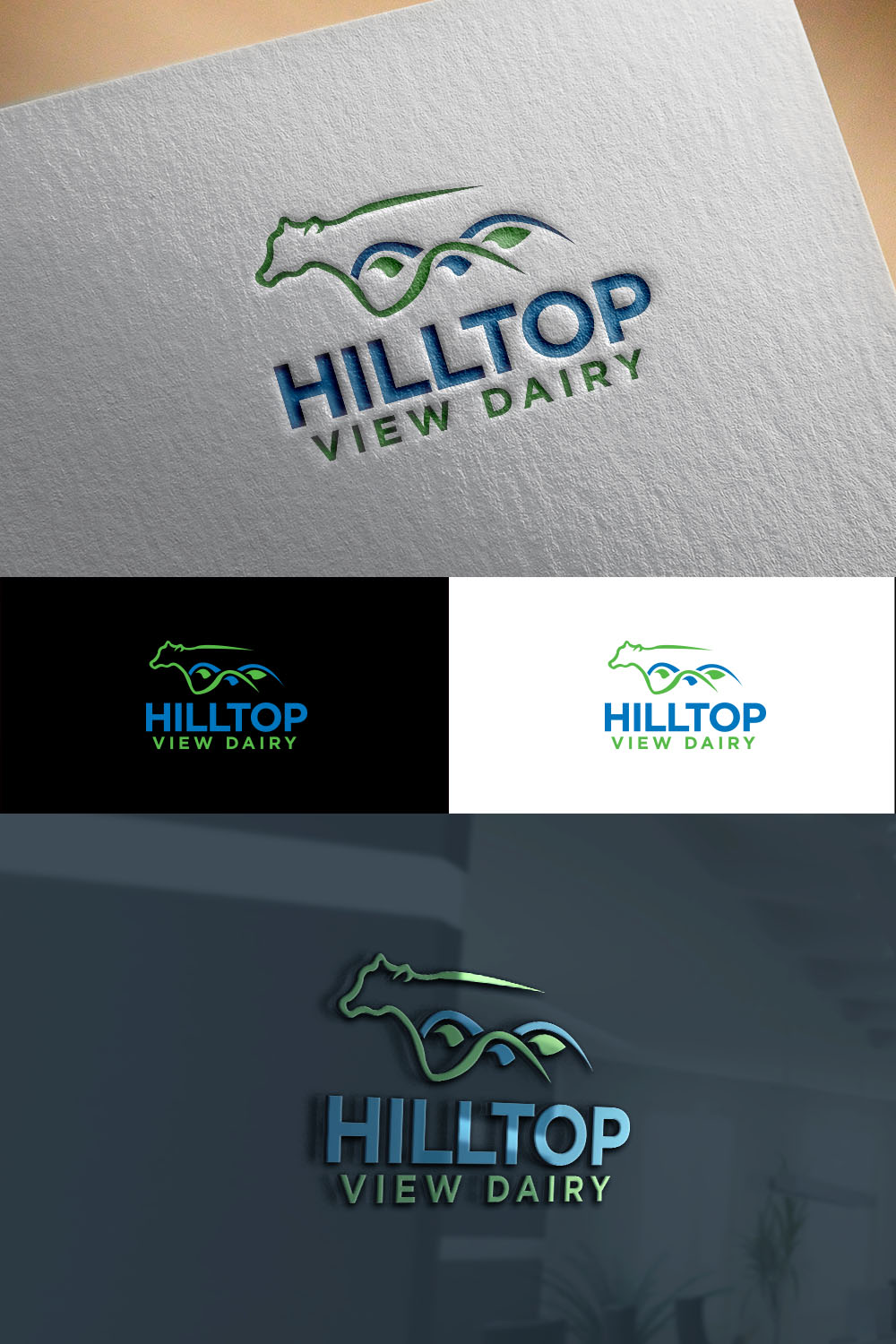 Design de Logo par shariqueyaseen2 pour Hilltop view Dairy  | Design : #19113211