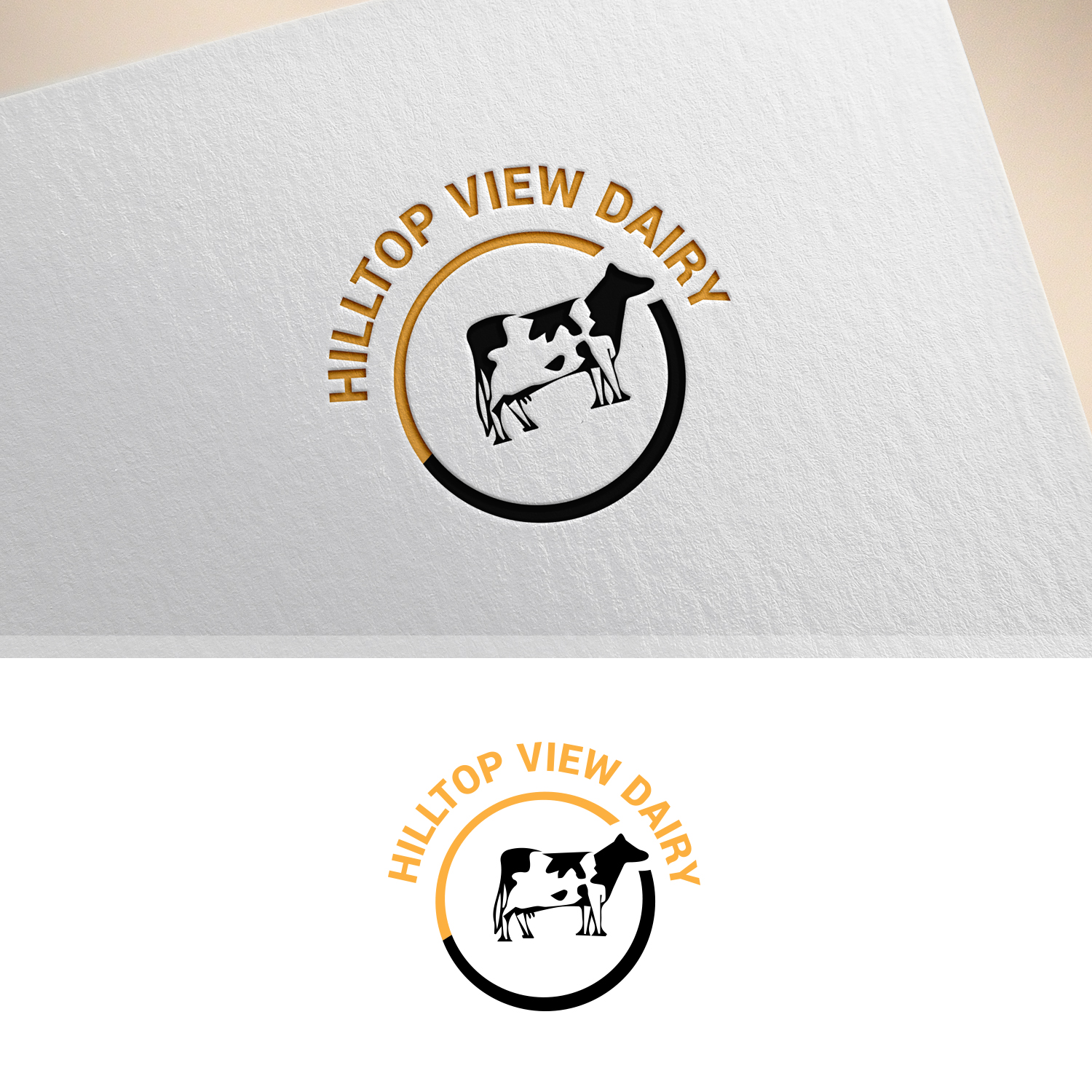 Design de Logo par Maxo-Biz pour Hilltop view Dairy  | Design #19096952