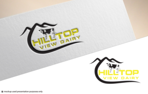 Design de Logo par Rubia@ pour Hilltop view Dairy  | Design : #19114382