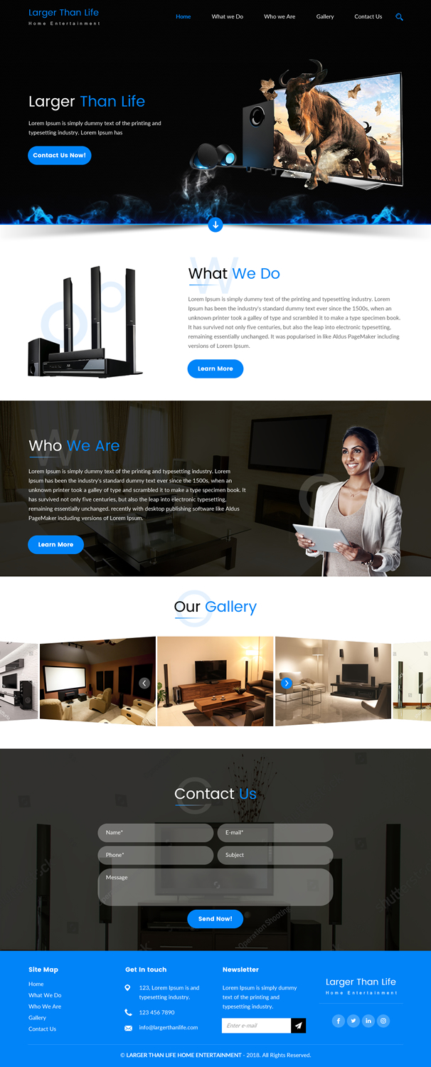Web Design by rightway for this project | Design #19097611