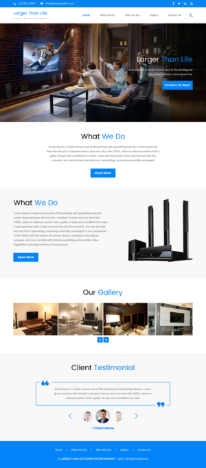 Web-Design von rightway