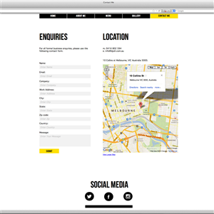 Bespoke catering company needs a simple but effective kick ass website  | Web Design by Atlas
