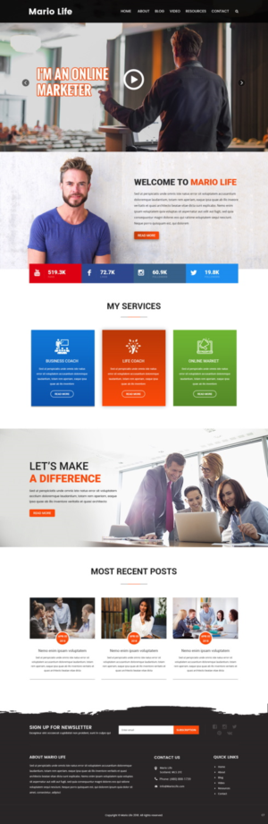 Web Design by pb for this project | Design: #19106061