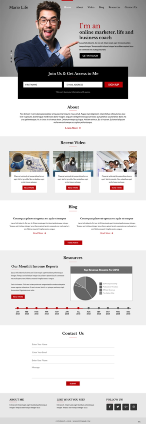 Web Design by pb for this project | Design: #19106069