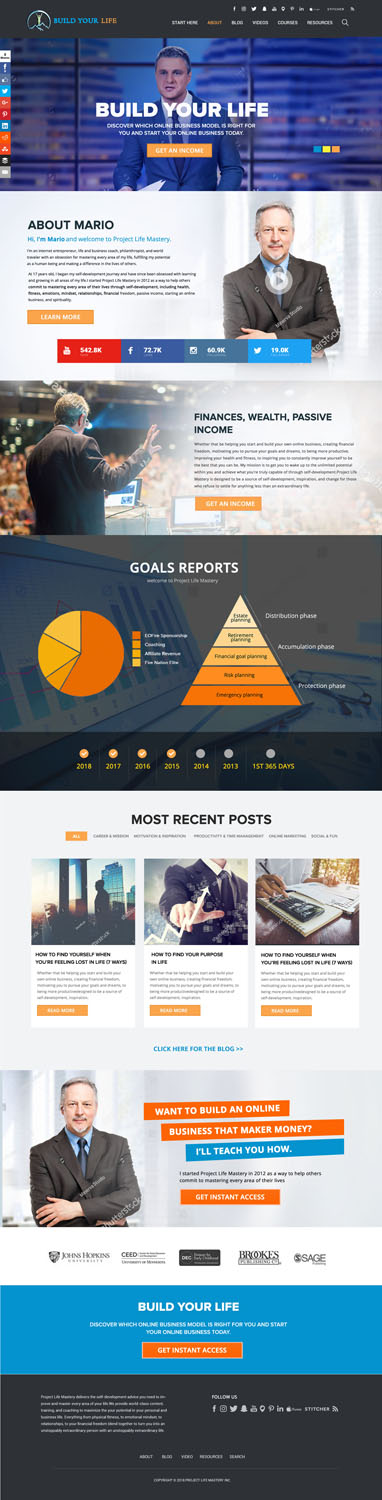 Web Design by **INCREDIBLEDESIGNERS** for this project | Design: #19352185