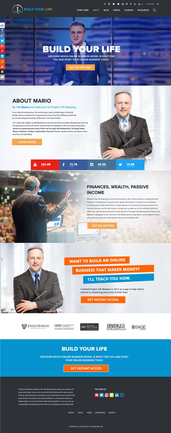 Web-Design von **INCREDIBLEDESIGNERS** für dieses Projekt | Design #19417390