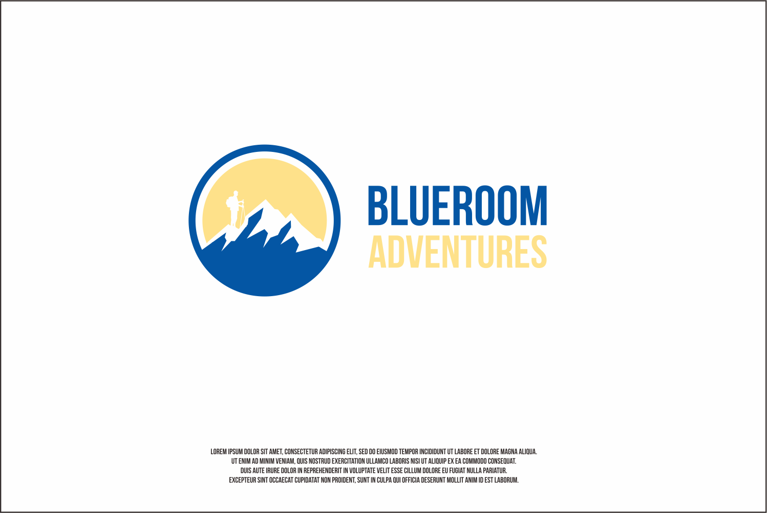 Logo Design by nusdofficial for Blue Room Adventures Pty Ltd | Design #19139742