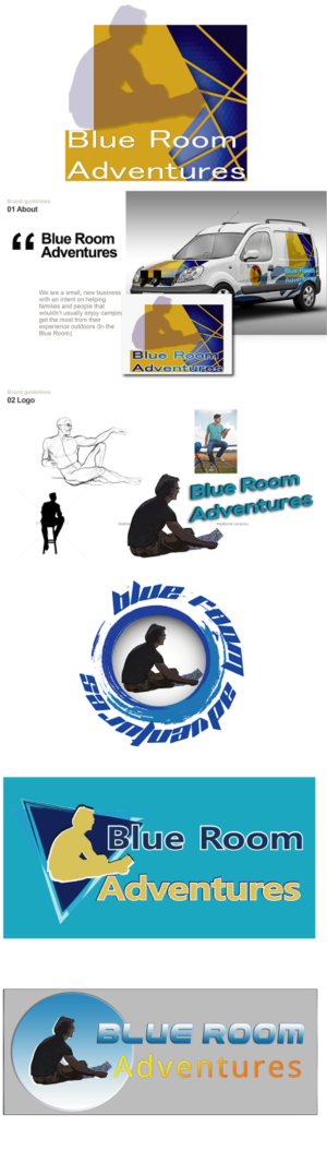 Logo Design by Grebowiec Peter for Blue Room Adventures Pty Ltd | Design #19129121
