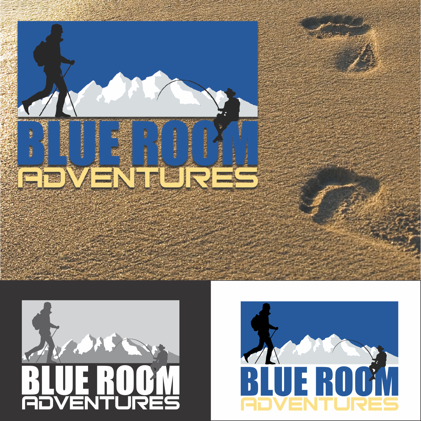 Logo Design by Doddy.K.Insani for Blue Room Adventures Pty Ltd | Design #19116521