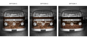 ROLLING BEANZ VW COMBI MOBILE COFFEE TRUCK  | Graphic Design by MDesigns ™