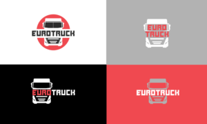 Eurotruck | Logo Design by Pixel Desert