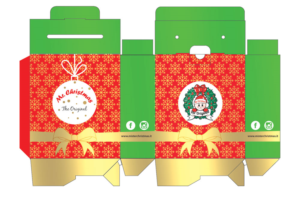 GIFT BOX  FOR DECORATION CHRISTMAS | Design Emballage par Yvette