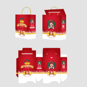 GIFT BOX  FOR DECORATION CHRISTMAS | Design Emballage par - SWING -