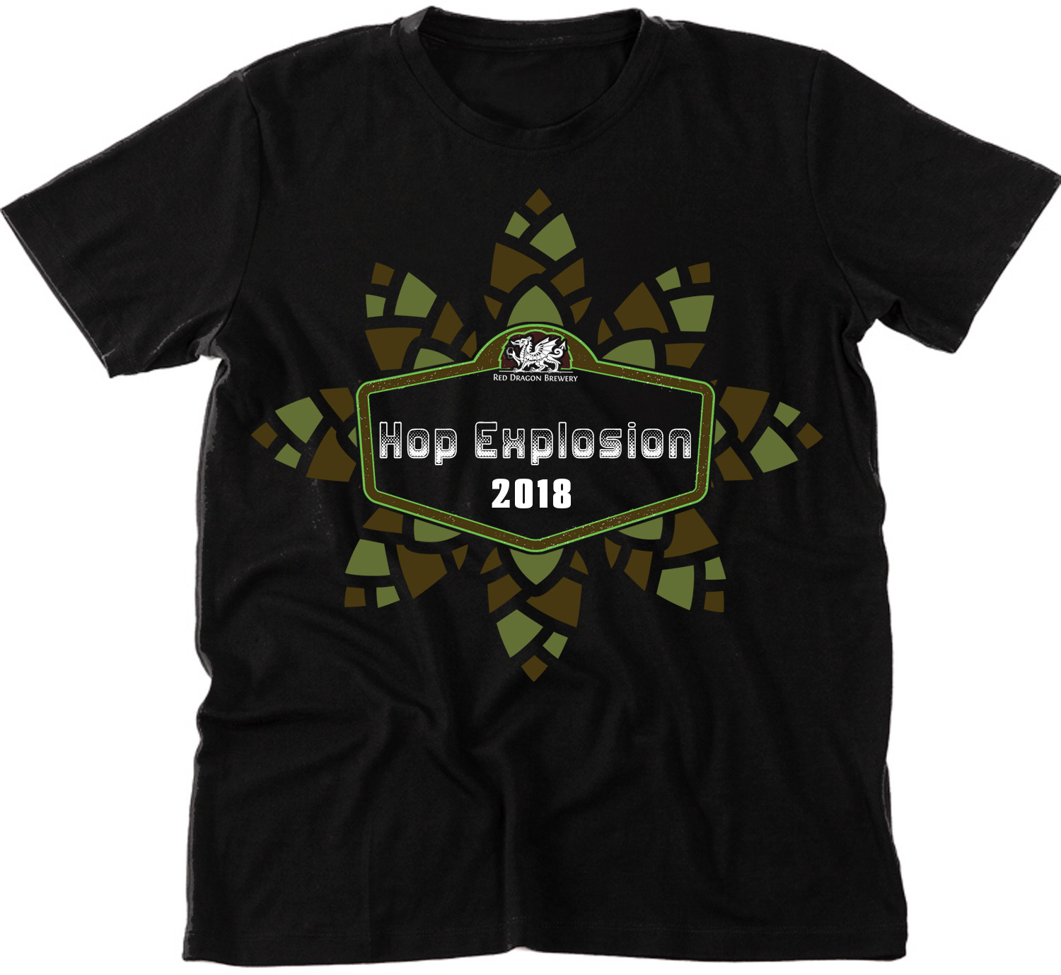 Diseño de Camiseta por creative gravity para Red Dragon Brewery, LLC | Diseño #19121057