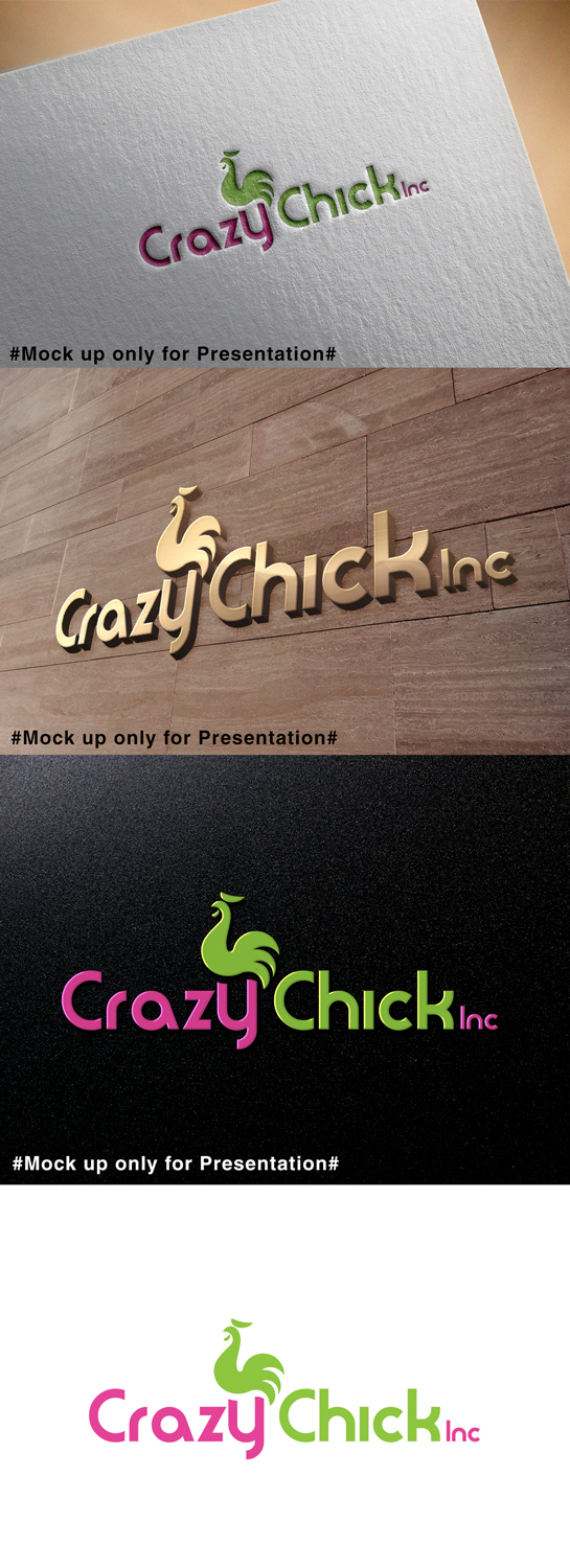 Logo Design by designmind78 for Crazy Chick, Inc. | Design #19118813