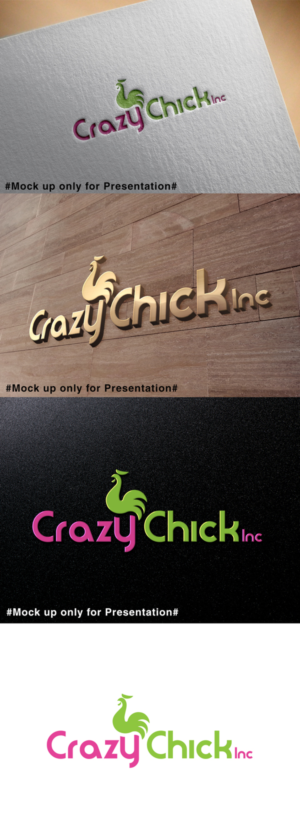 Logo Design by designmind78 for Crazy Chick, Inc. | Design: #19118813
