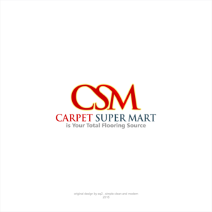 Logo Design by Arham Hidayat for Carpet and Flooring Super Mart, Inc. | Design #19129431