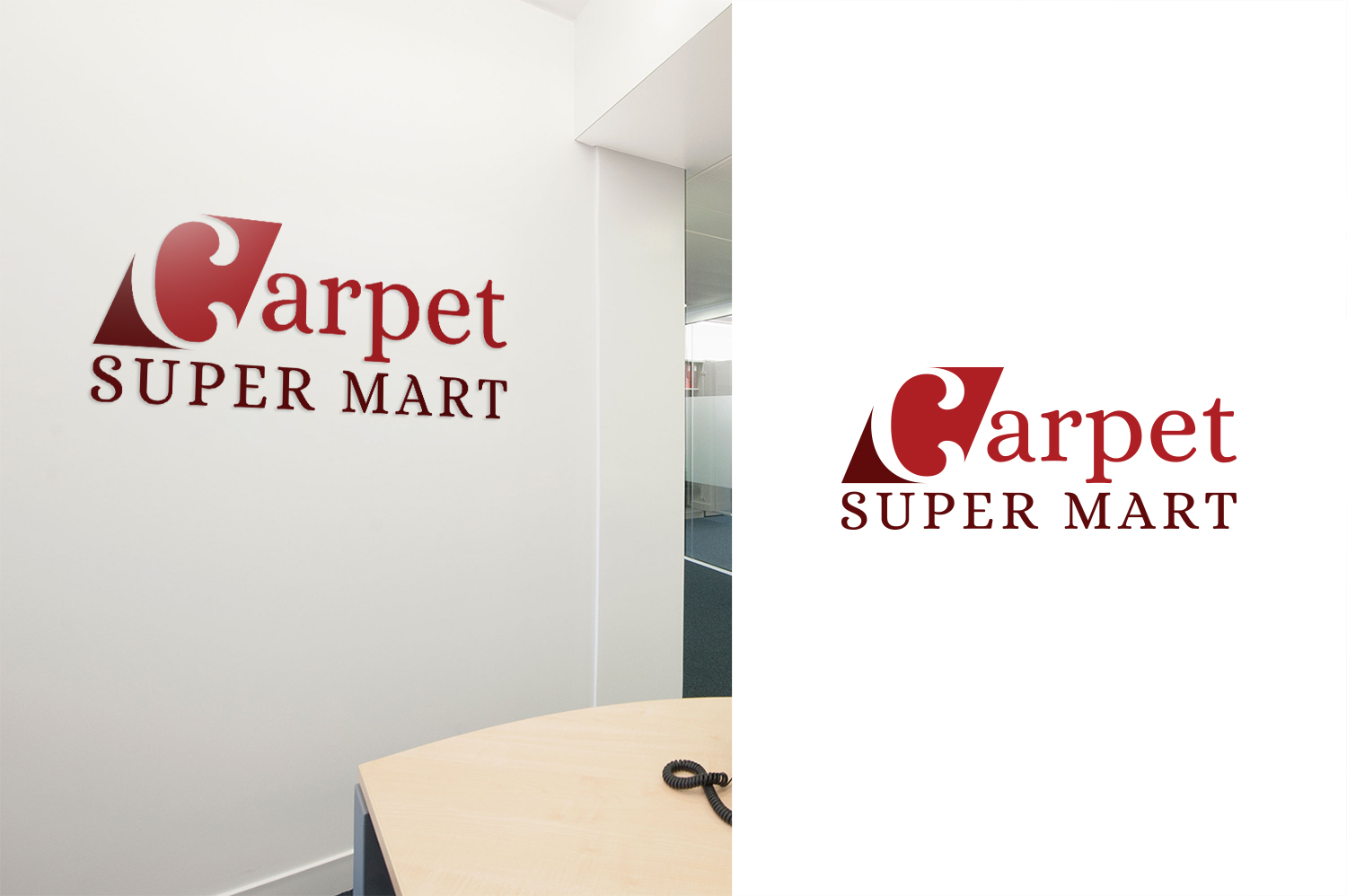 Logo Design by Grafactory for Carpet and Flooring Super Mart, Inc. | Design #19133261