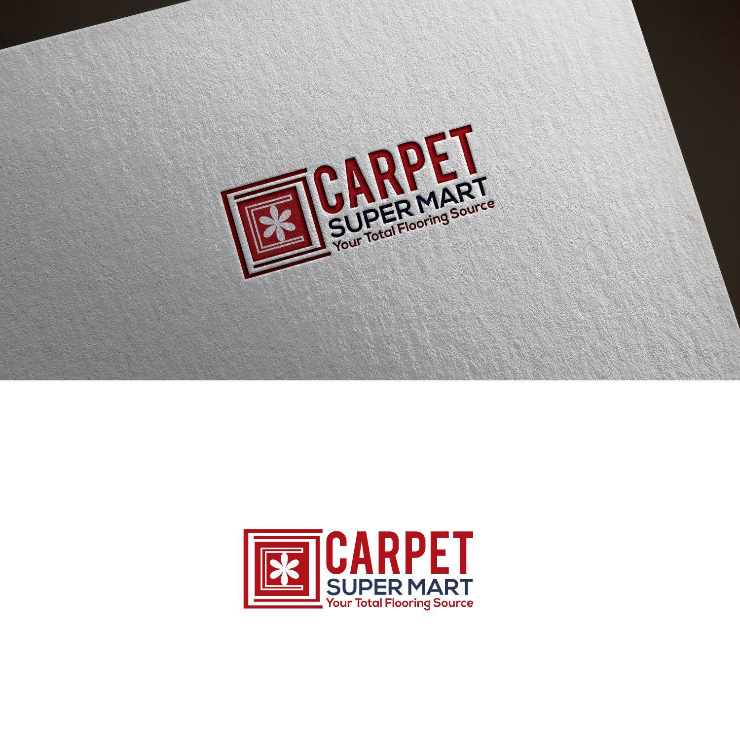 Logo Design by sankar999 for Carpet and Flooring Super Mart, Inc. | Design #19104507