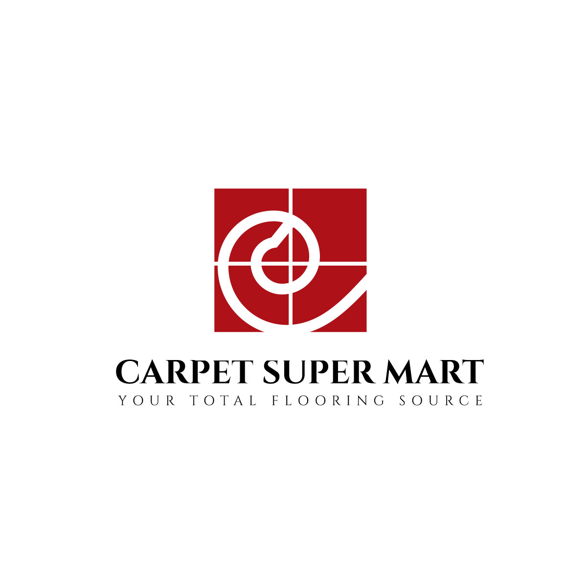 Logo Design by **INCREDIBLEDESIGNERS** for Carpet and Flooring Super Mart, Inc. | Design #19157796