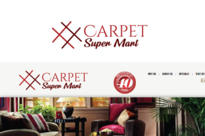 Logo Design by A-TeAm Graphics for Carpet and Flooring Super Mart, Inc. | Design #19099719