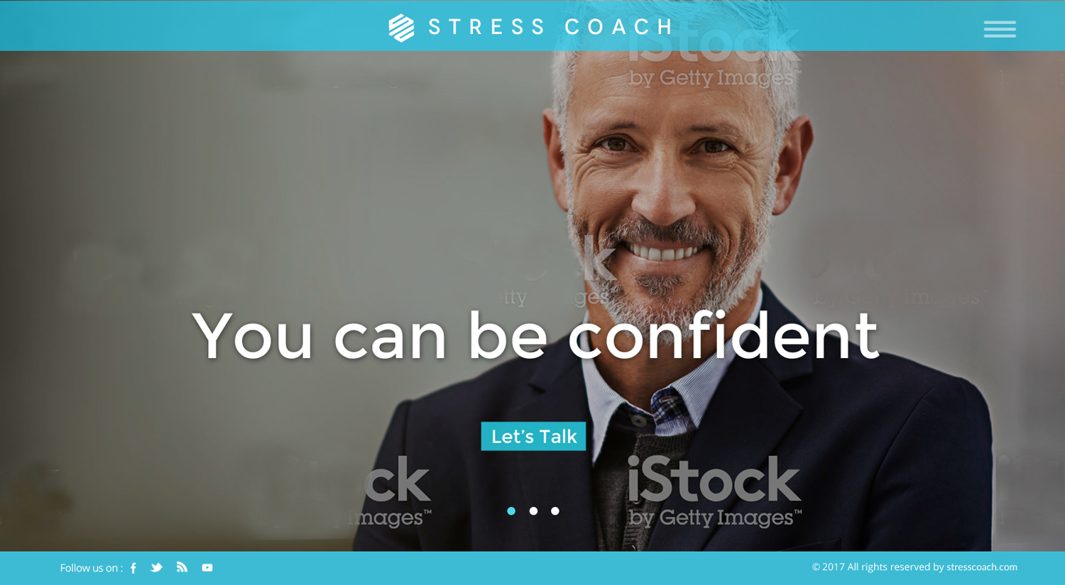 Diseño Web por chandrayaan.creative para Stress Coach | Diseño #19146618