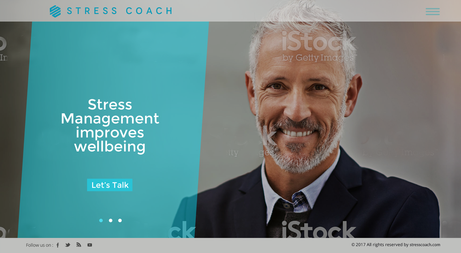 Web Design by chandrayaan.creative for Stress Coach | Design #19146906