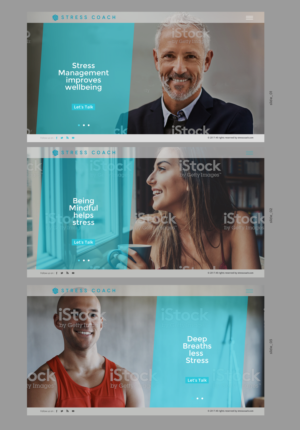 Web Design by chandrayaan.creative for Stress Coach | Design: #19146987