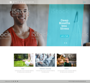 Web Design by chandrayaan.creative for Stress Coach | Design: #19154197