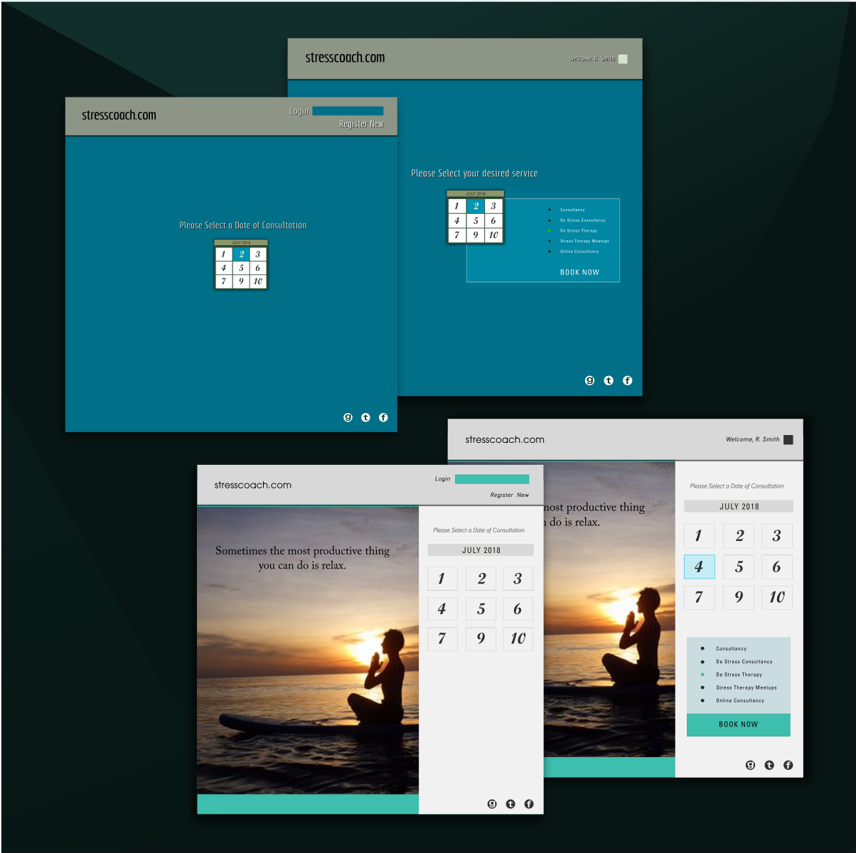 Web Design by Arteyu for Stress Coach | Design #19121037