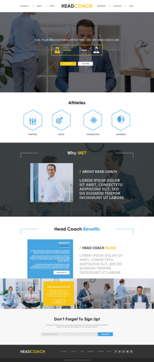Web Design by PiXthemes for Stress Coach | Design: #19141895