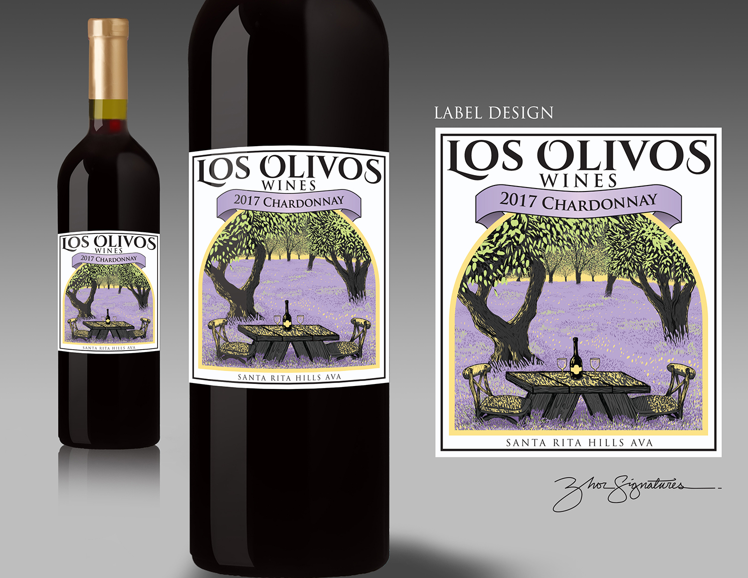 Label Design by Zhor Signatures for this project | Design #19182548
