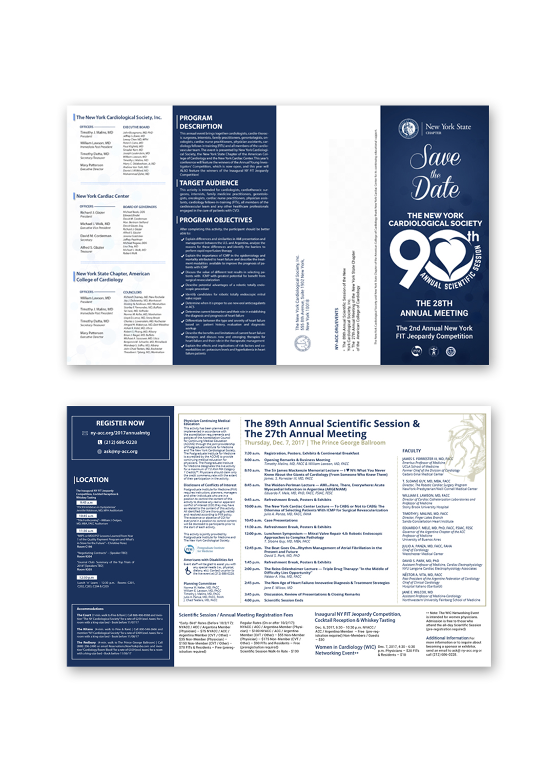 Broschüren-Design von creative.bugs für The New York Cardiological Society, Inc. | Design #19139048
