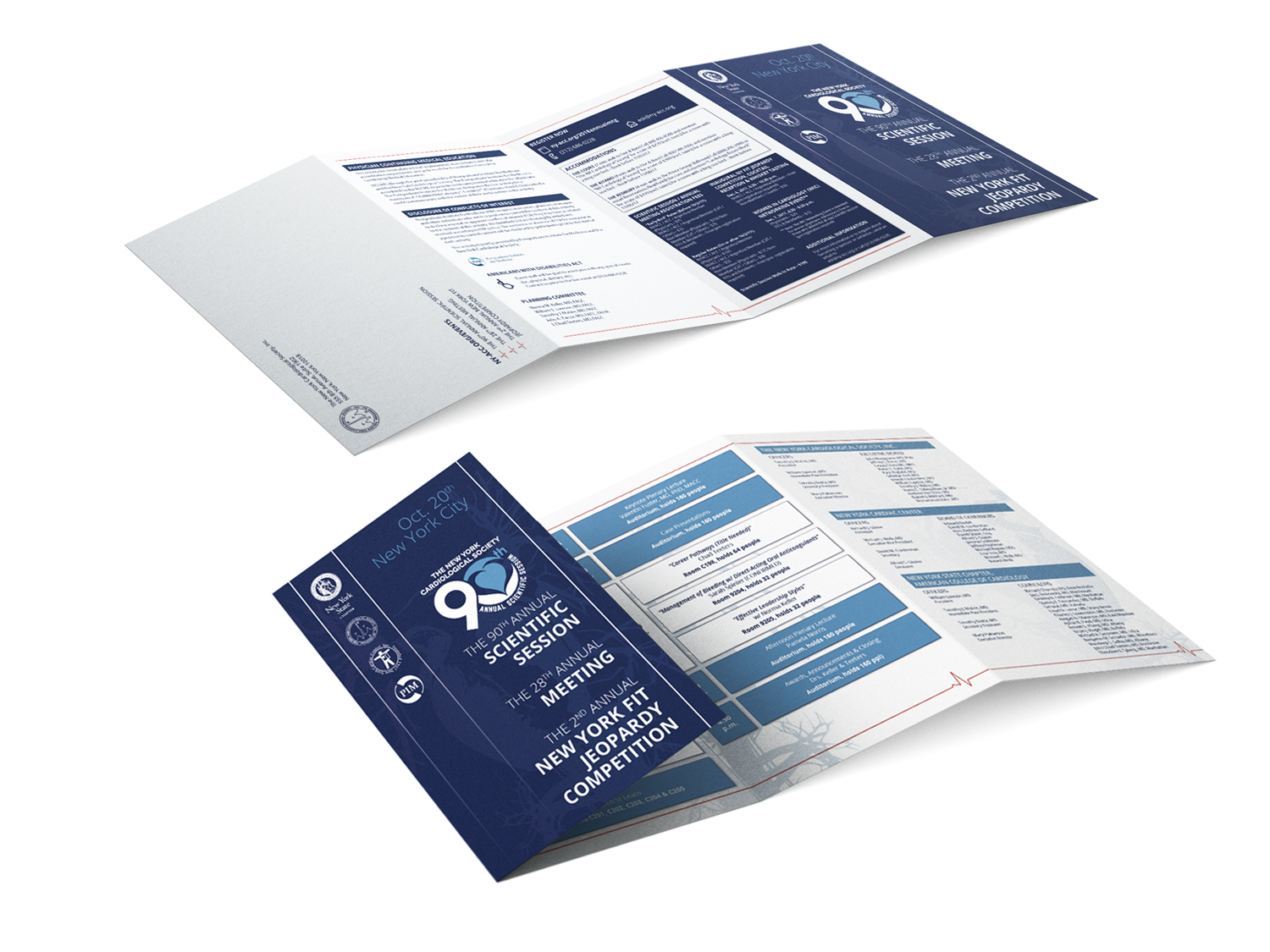 Brochure Design by Maciek for The New York Cardiological Society, Inc. | Design #19158578
