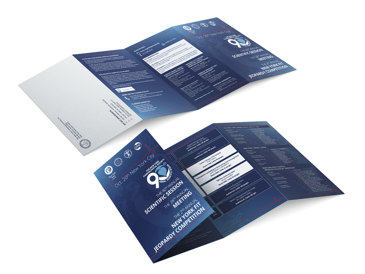 Brochure Design by Maciek for The New York Cardiological Society, Inc. | Design #19159126