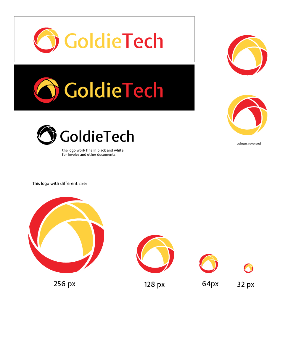 Diseño de Logo por mouallem zoheir para Goldie Tech Investment Ltd | Diseño #2897661