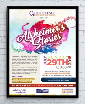 Fantastic Choir Festival Needs Concert Flyer | Diseño de Flyer por SAI DESIGNS