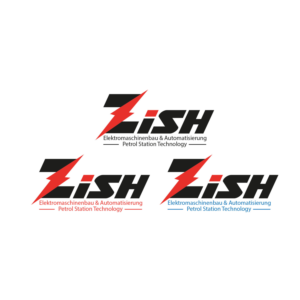 ZiSH Elektromaschinenbau & Automatisierung Petrol Station Technology | Diseño de Logo por Finley Johnson
