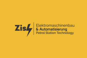 ZiSH Elektromaschinenbau & Automatisierung Petrol Station Technology | Logo Design by Farqaleit™