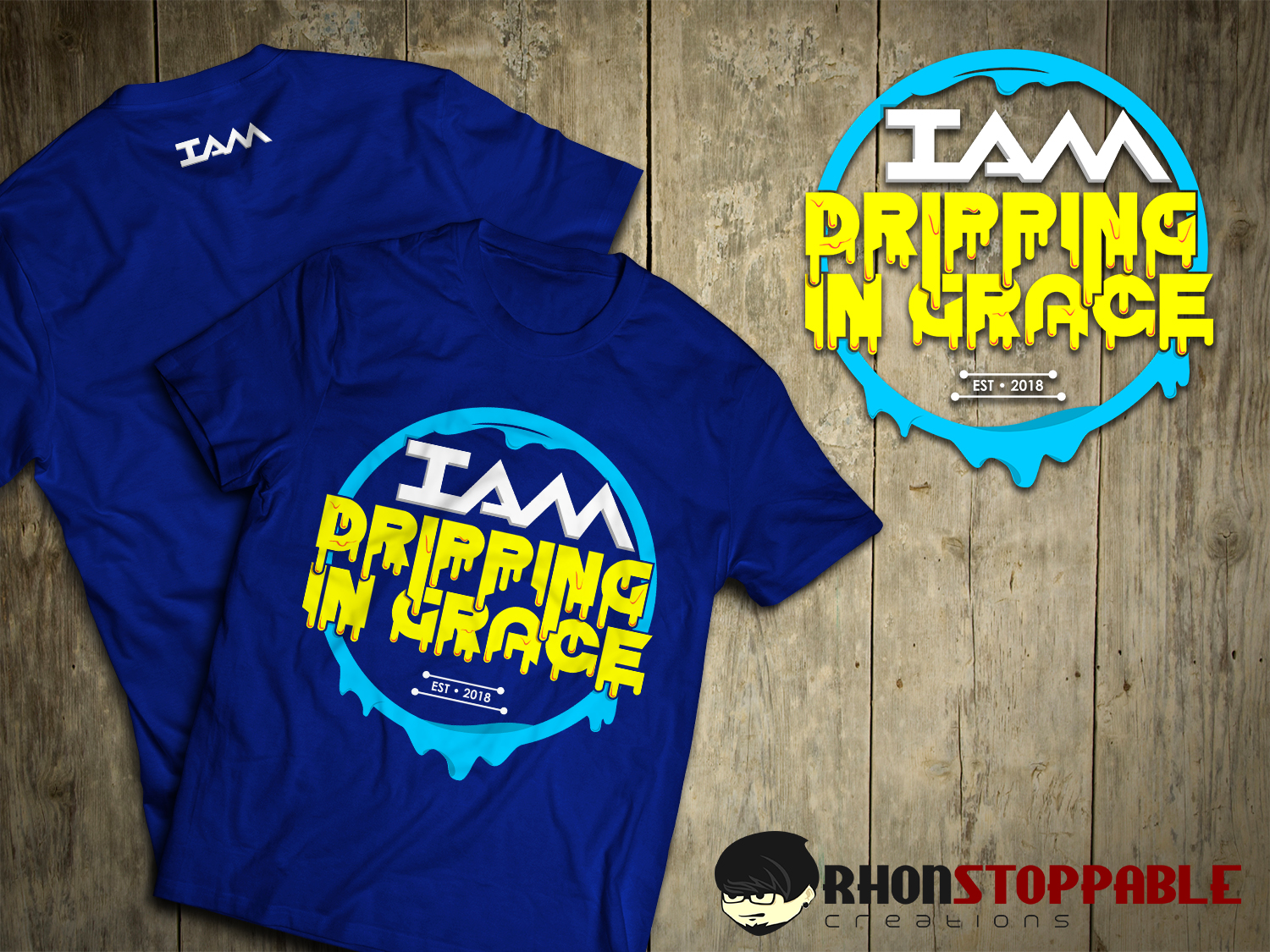 T-shirt Design by RhonStoppable for I AM The Brand | Design #19155732