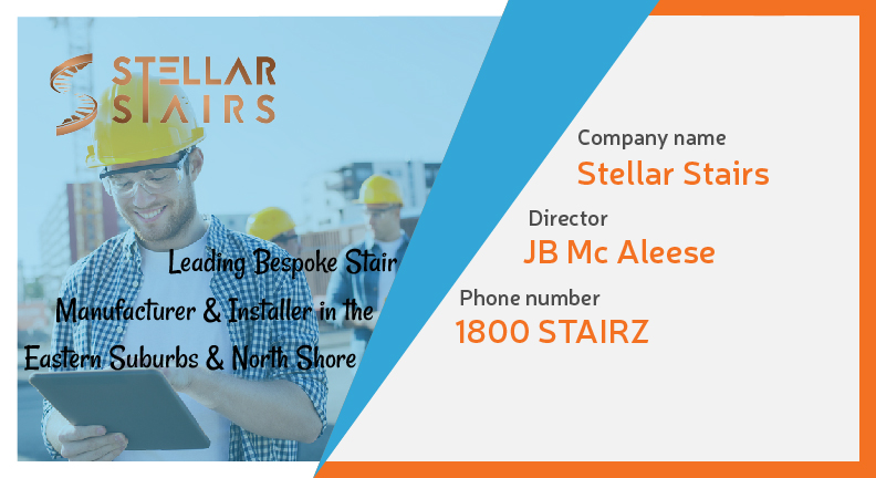Postcard Design by Khan Graphics for Stellar Stairs | Design #19122765