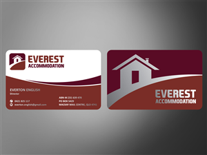 Accommodation business card design | Business Card Design by MT